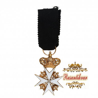 Австро - Венгрия (Австро-Венгерская империя 1868 - 1918 гг). Орден "Мальтийский Крест", фрачник (золото).