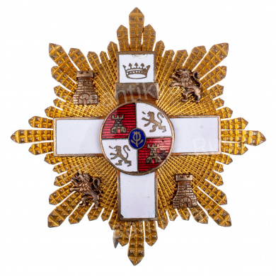 Испания. Большой Крест "Военных Заслуг" VI тип (1936 - 1976 гг).