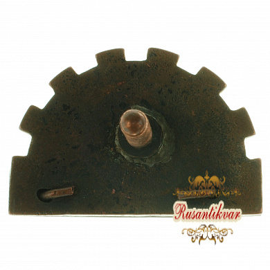 Знак "Активист крас.жел.дор.1939 г."