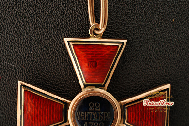 Орден Равноапостольного князя Владимира без мечей 3 степени, капитульный (золото)