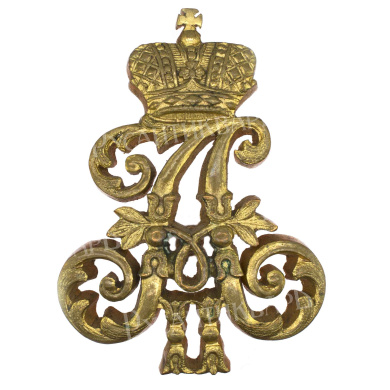 Знак для окончивших Императора Александра II кадетский корпус в С.- Петербурге.