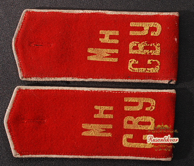 Погоны суворовца Минского Суворовского военного училища