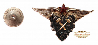 Знак "Крылья ШМАС .Школа Младших Авиационных Специалистов"