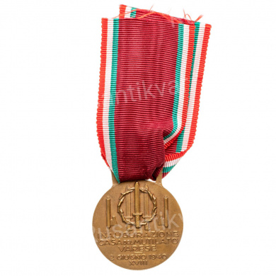 Италия. Медаль " В память открытия госпиталя в Варесе".