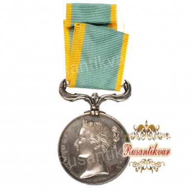 Медаль "За Крымскую войну 1854-1856 гг." на ленте Англия