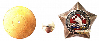 Знак "Почётный пожарник Эстонской ССР  1 класса"