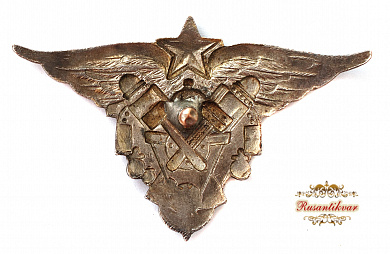 Знак "Крылья ШМАС .Школа Младших Авиационных Специалистов"