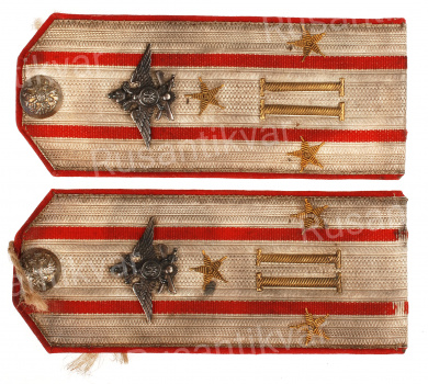 Погоны подполковника II корпусного летного авиаотряда РИ