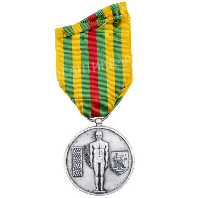 Заир. Медаль "За заслуги в области спорта" 2 степень, 2 тип.