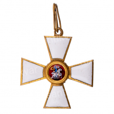 Знак ордена Святого Великомученика и Победоносца Георгия 4 ст