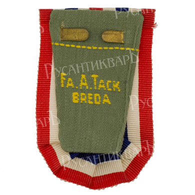 Нидерланды. Военный крест "За порядок и мир" с планками за 1948 и 1949 гг. 
